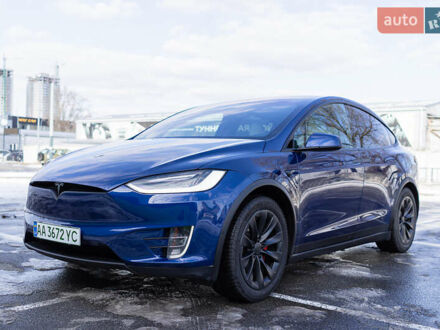 Тесла Модель Х 2019 у Києві на Automoto.ua Синій Тесла Модель Х, об'ємом двигуна 0 л та пробігом 218 тис. км за 35000 $, фото 1 на Automoto.ua