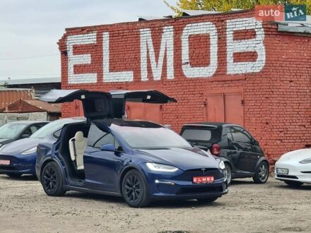 Тесла Модель Х 2023 у Києві на Automoto.ua Синій Тесла Модель Х, об'ємом двигуна 0 л та пробігом 6 тис. км за 62900 $, фото 1 на Automoto.ua
