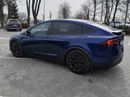 Синій Тесла Модель Х, об'ємом двигуна 0 л та пробігом 20 тис. км за 55000 $, фото 1 на Automoto.ua