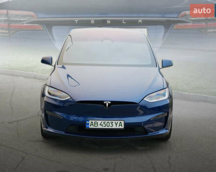 Синій Тесла Модель Х, об'ємом двигуна 0 л та пробігом 10 тис. км за 61799 $, фото 1 на Automoto.ua
