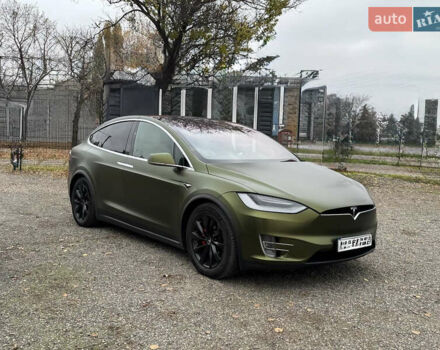 Зелений Тесла Модель Х, об'ємом двигуна 0 л та пробігом 145 тис. км за 49999 $, фото 23 на Automoto.ua