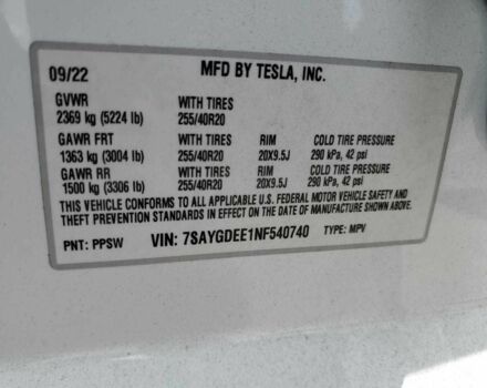 Білий Тесла Інша, об'ємом двигуна 0 л та пробігом 29 тис. км за 8000 $, фото 12 на Automoto.ua