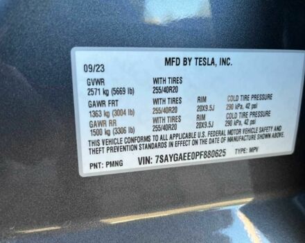 Тесла Другая 2023 в Луцке на Automoto.ua Серый Тесла Другая, объемом двигателя 0 л и пробегом 40 тыс. км за 28900 $, фото 15 на Automoto.ua