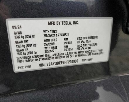 Серый Тесла Другая, объемом двигателя 0 л и пробегом 25 тыс. км за 28000 $, фото 6 на Automoto.ua