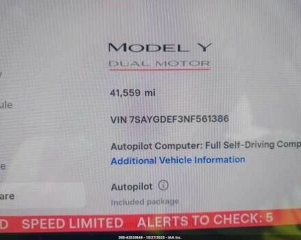 Синій Тесла Інша, об'ємом двигуна 0 л та пробігом 41 тис. км за 8000 $, фото 13 на Automoto.ua