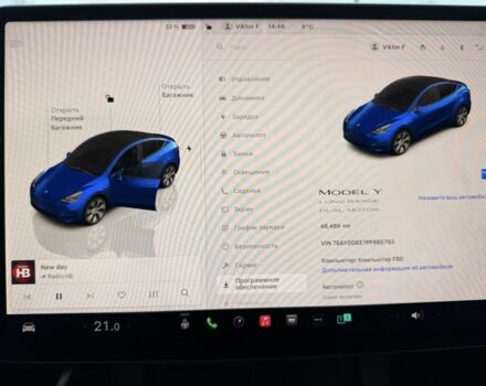 Тесла Другая 2023 в Харькове на Automoto.ua Синий Тесла Другая, объемом двигателя 0 л и пробегом 46 тыс. км за 31900 $, фото 5 на Automoto.ua