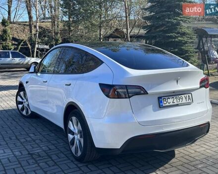 Тесла Model Y 2021 в Трускавце на Automoto.ua Белый Тесла Model Y, объемом двигателя 0 л и пробегом 40 тыс. км за 40000 $, фото 3 на Automoto.ua