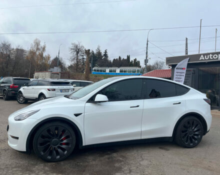 Белый Тесла Model Y, объемом двигателя 0 л и пробегом 46 тыс. км за 36990 $, фото 8 на Automoto.ua