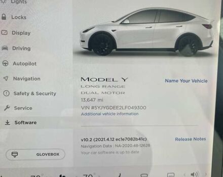 Білий Тесла Model Y, об'ємом двигуна 0 л та пробігом 21 тис. км за 19000 $, фото 34 на Automoto.ua