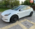 Белый Тесла Model Y, объемом двигателя 0 л и пробегом 45 тыс. км за 25000 $, фото 1 на Automoto.ua