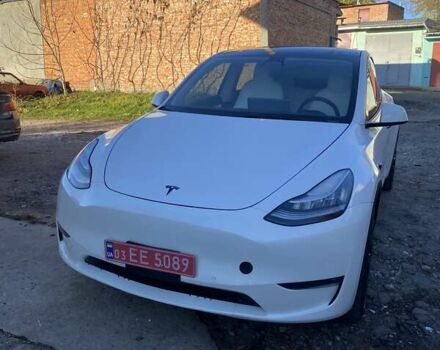 Белый Тесла Model Y, объемом двигателя 0 л и пробегом 21 тыс. км за 19500 $, фото 15 на Automoto.ua