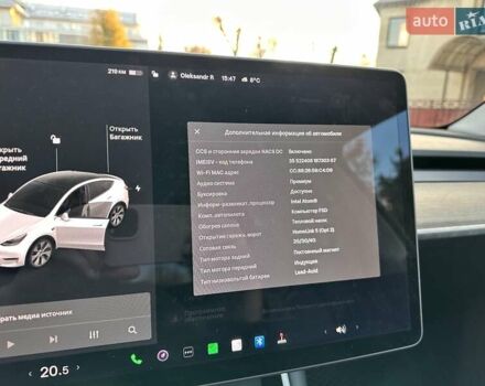Белый Тесла Model Y, объемом двигателя 0 л и пробегом 110 тыс. км за 21700 $, фото 21 на Automoto.ua