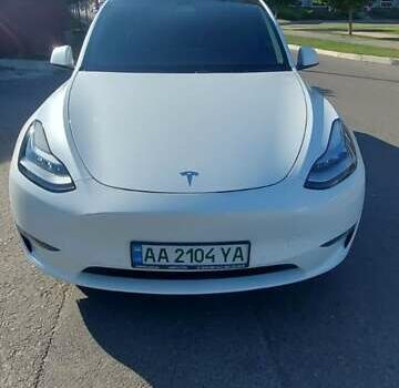 Білий Тесла Model Y, об'ємом двигуна 0 л та пробігом 34 тис. км за 31500 $, фото 16 на Automoto.ua