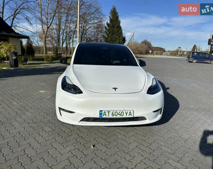 Белый Тесла Model Y, объемом двигателя 0 л и пробегом 85 тыс. км за 22900 $, фото 1 на Automoto.ua