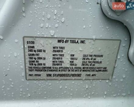 Белый Тесла Model Y, объемом двигателя 0 л и пробегом 142 тыс. км за 18800 $, фото 16 на Automoto.ua