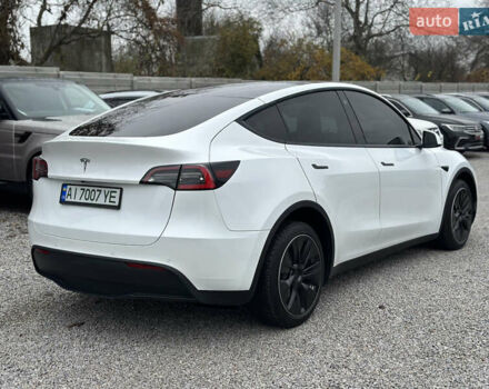 Білий Тесла Model Y, об'ємом двигуна 0 л та пробігом 66 тис. км за 19500 $, фото 19 на Automoto.ua
