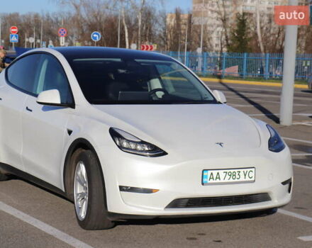 Белый Тесла Model Y, объемом двигателя 0 л и пробегом 162 тыс. км за 22500 $, фото 46 на Automoto.ua
