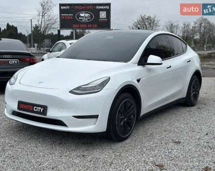 Білий Тесла Model Y, об'ємом двигуна 0 л та пробігом 66 тис. км за 19500 $, фото 9 на Automoto.ua