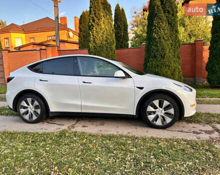 Белый Тесла Model Y, объемом двигателя 0 л и пробегом 116 тыс. км за 21700 $, фото 3 на Automoto.ua