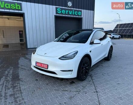 Белый Тесла Model Y, объемом двигателя 0 л и пробегом 132 тыс. км за 20800 $, фото 112 на Automoto.ua