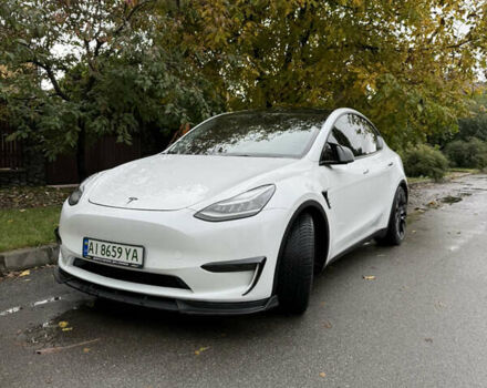 Белый Тесла Model Y, объемом двигателя 0 л и пробегом 62 тыс. км за 28500 $, фото 8 на Automoto.ua