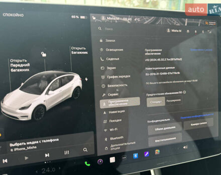 Белый Тесла Model Y, объемом двигателя 0 л и пробегом 120 тыс. км за 20500 $, фото 11 на Automoto.ua