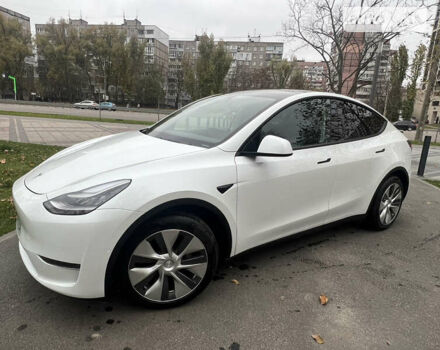 Білий Тесла Model Y, об'ємом двигуна 0 л та пробігом 36 тис. км за 33500 $, фото 3 на Automoto.ua