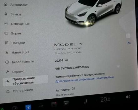 Белый Тесла Model Y, объемом двигателя 0 л и пробегом 30 тыс. км за 23500 $, фото 4 на Automoto.ua