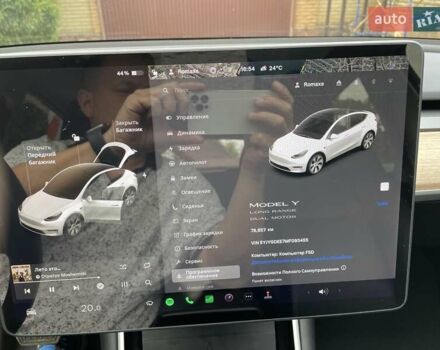 Тесла Model Y 2020 в Киеве на Automoto.ua Белый Тесла Model Y, объемом двигателя 0 л и пробегом 79 тыс. км за 25300 $, фото 8 на Automoto.ua