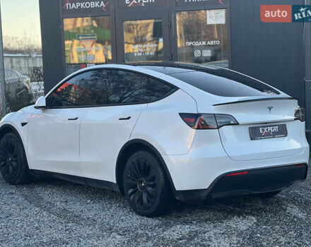 Белый Тесла Model Y, объемом двигателя 0 л и пробегом 55 тыс. км за 23490 $, фото 8 на Automoto.ua
