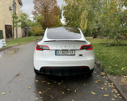 Белый Тесла Model Y, объемом двигателя 0 л и пробегом 62 тыс. км за 28500 $, фото 4 на Automoto.ua