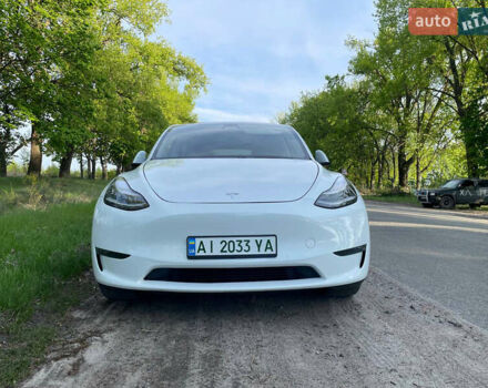 Белый Тесла Model Y, объемом двигателя 0 л и пробегом 80 тыс. км за 38000 $, фото 13 на Automoto.ua