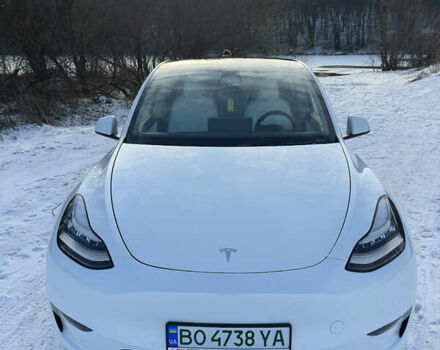 Белый Тесла Model Y, объемом двигателя 0 л и пробегом 40 тыс. км за 28500 $, фото 2 на Automoto.ua