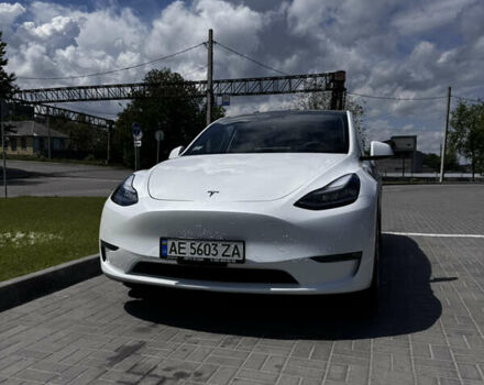 Белый Тесла Model Y, объемом двигателя 0 л и пробегом 79 тыс. км за 26400 $, фото 1 на Automoto.ua