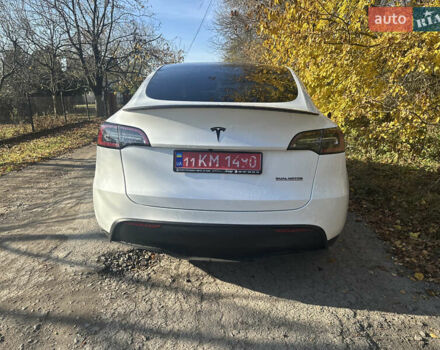 Белый Тесла Model Y, объемом двигателя 0 л и пробегом 71 тыс. км за 23400 $, фото 7 на Automoto.ua