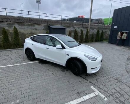 Білий Тесла Model Y, об'ємом двигуна 0 л та пробігом 21 тис. км за 19000 $, фото 19 на Automoto.ua