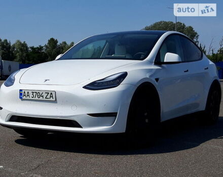 Білий Тесла Model Y, об'ємом двигуна 0 л та пробігом 18 тис. км за 59500 $, фото 7 на Automoto.ua