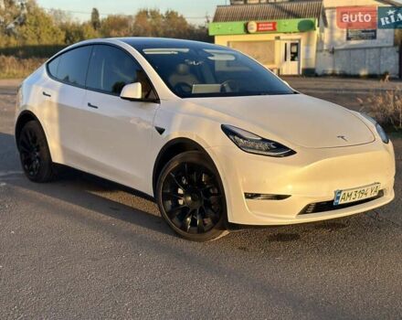 Білий Тесла Model Y, об'ємом двигуна 0 л та пробігом 40 тис. км за 29999 $, фото 8 на Automoto.ua