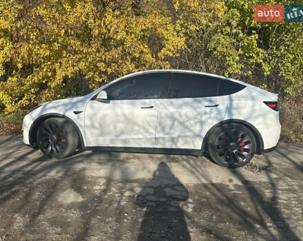Белый Тесла Model Y, объемом двигателя 0 л и пробегом 71 тыс. км за 23400 $, фото 5 на Automoto.ua