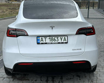 Белый Тесла Model Y, объемом двигателя 0 л и пробегом 67 тыс. км за 28900 $, фото 1 на Automoto.ua