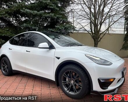 Білий Тесла Model Y, об'ємом двигуна 0 л та пробігом 46 тис. км за 38000 $, фото 9 на Automoto.ua