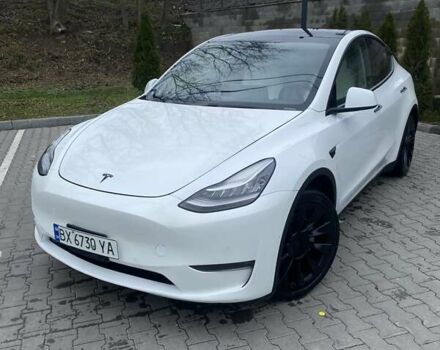 Білий Тесла Model Y, об'ємом двигуна 0 л та пробігом 21 тис. км за 19000 $, фото 31 на Automoto.ua