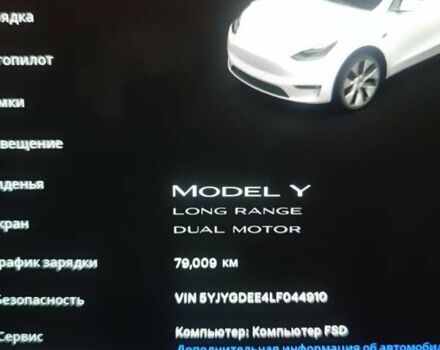 Белый Тесла Model Y, объемом двигателя 0 л и пробегом 79 тыс. км за 21800 $, фото 16 на Automoto.ua