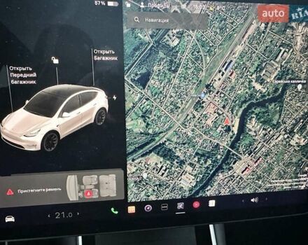 Білий Тесла Model Y, об'ємом двигуна 0 л та пробігом 40 тис. км за 29999 $, фото 12 на Automoto.ua