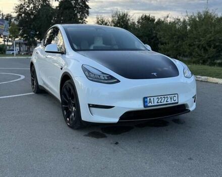 Белый Тесла Model Y, объемом двигателя 0 л и пробегом 123 тыс. км за 20500 $, фото 3 на Automoto.ua