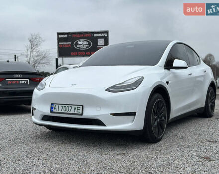 Білий Тесла Model Y, об'ємом двигуна 0 л та пробігом 66 тис. км за 19500 $, фото 4 на Automoto.ua