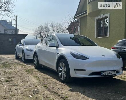 Белый Тесла Model Y, объемом двигателя 0 л и пробегом 48 тыс. км за 27500 $, фото 11 на Automoto.ua