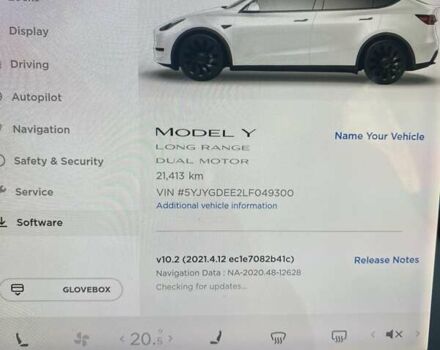 Белый Тесла Model Y, объемом двигателя 0 л и пробегом 21 тыс. км за 19500 $, фото 9 на Automoto.ua