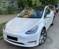 Белый Тесла Model Y, объемом двигателя 0 л и пробегом 49 тыс. км за 24850 $, фото 1 на Automoto.ua
