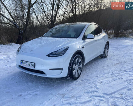 Белый Тесла Model Y, объемом двигателя 0 л и пробегом 40 тыс. км за 28500 $, фото 7 на Automoto.ua